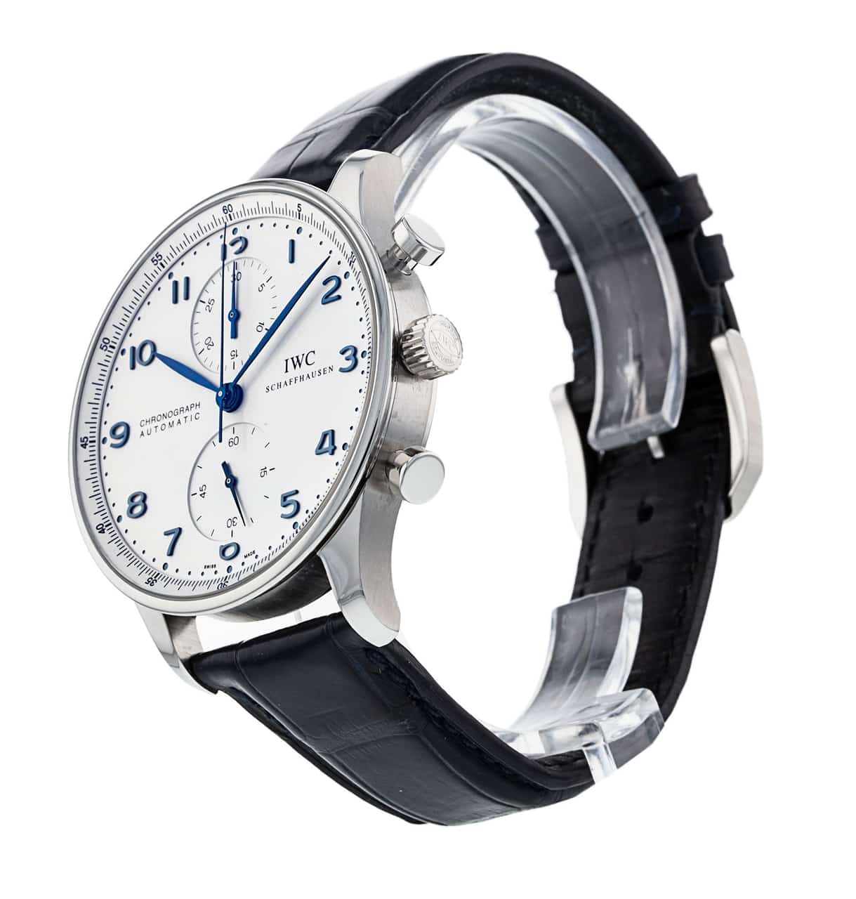 Pre Owned IWC Portugieser Chrono IW371417 Watch Watchfinder Co